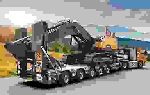 Негабаритная перевозка с учетом высоты в Прокопьевске